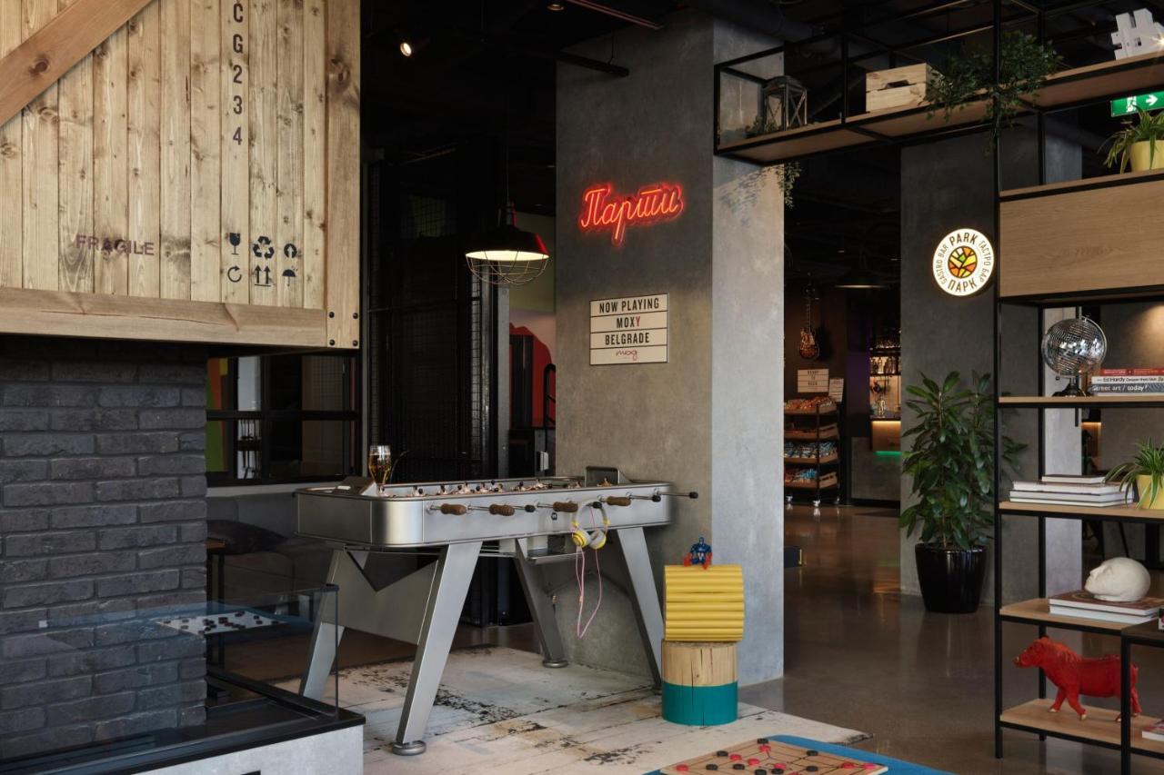Moxy Belgrade Hotel Eksteriør billede