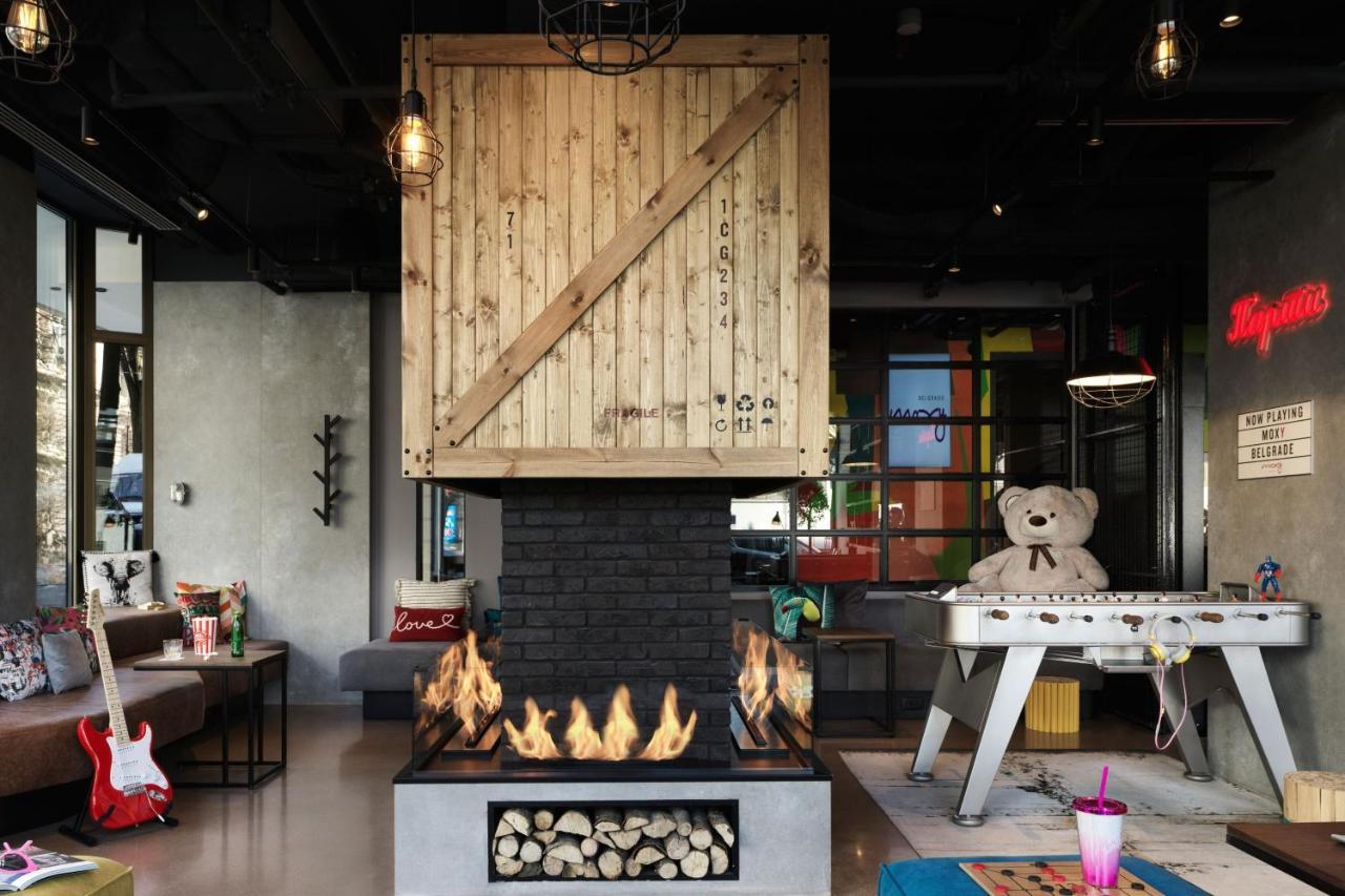 Moxy Belgrade Hotel Eksteriør billede